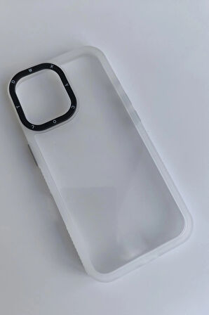 Apple iPhone 11 Kılıf Kamera Korumalı Renkli Şeffaf