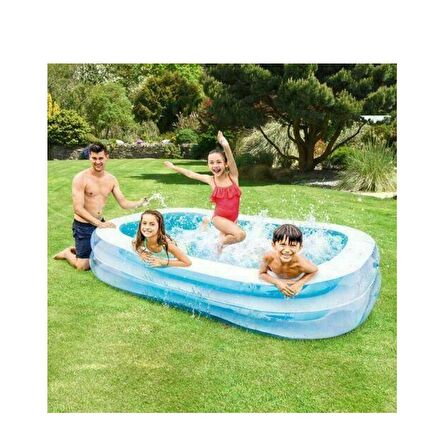 HAVUZ ŞEFFAF AİLE HAVUZU 262X175X56