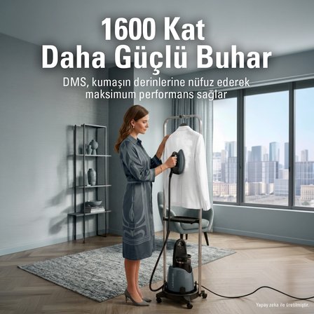 Laurastar Lift Xtra Buhar Kazanlı Ütü - Gece Mavisi (%100 Kuru Buhar Teknolojisi, %50 Zaman Tasarrufu)