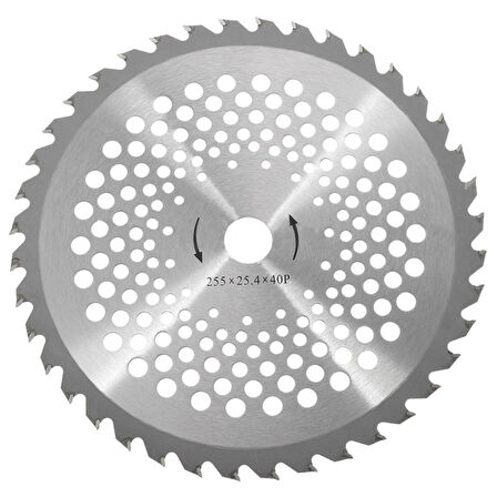 Motorlu Tırpan Universal Daire Testere 25.4X255 mm