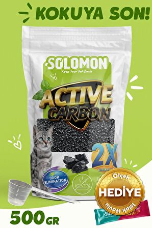 Active Carbon Kedi Kumu Koku Giderici 500 GR