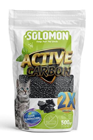 Active Carbon Kedi Kumu Koku Giderici 500 GR