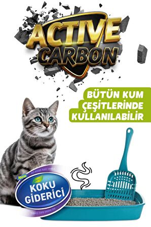 Active Carbon Kedi Kumu Koku Giderici 500 GR