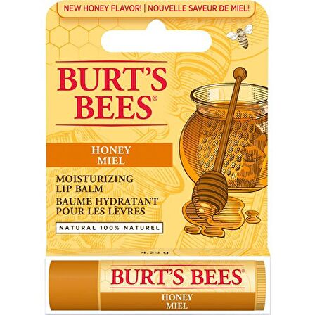 Burts Bees Bal Aromalı Dudak Bakım Kremi Blister Ambalaj - Honey Lip Balm Blister 4,25 gr