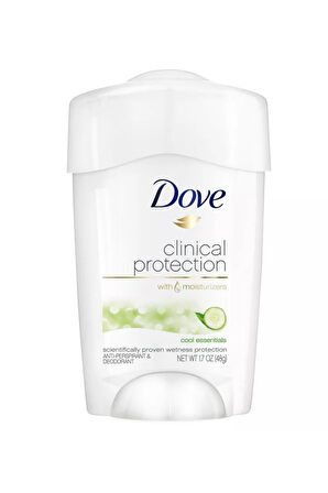 Dove Clinical Protection Cool Essentials Antiperspirant (48hr) Kadın Deodorant 1.7 oz 48gr
