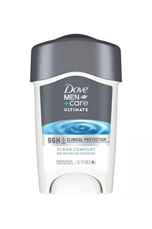 Dove Men + Care Clinical Protection Clean Comfort  Antiperspirant (96hr) Erkek Deodorant 1.70 oz  48gr