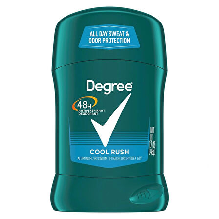 Degree  Cool Rush Antiperspirant Deo Stick 48 gr Erkek