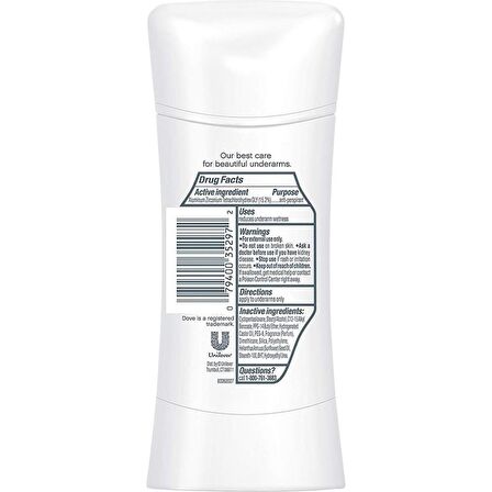 Dove Cool Essentials Antiperspirant Deodorant 74GR