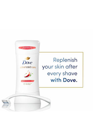 Dove Advanced Care Apple & White Tea Antiperspirant (72hr) Kadın Deodorant 2.6 oz 74gr