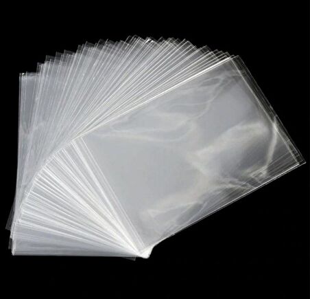 10 x 20 cm Jelatin Bantsız Düz Şeffaf / 1 kg.