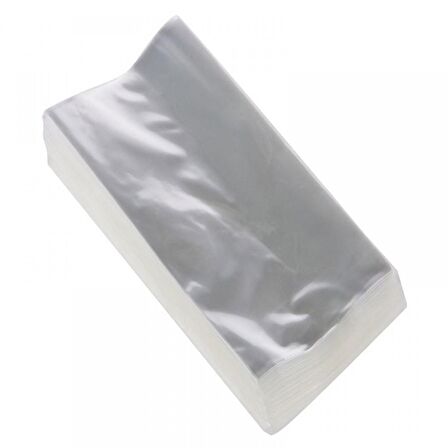 12 x 20 cm Jelatin Bantsız Düz Şeffaf / 1 kg.