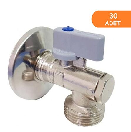 30 Adet ECA Filtreli Çamaşır / Bulaşık Makinası Musluğu 1/2 602111059