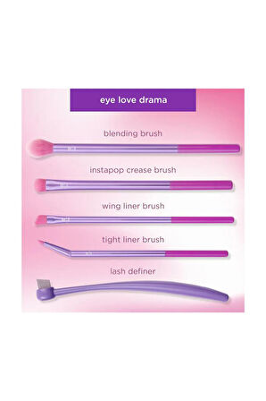 Real Techniques Eye Love Drama Set-RT4262 Göz Makyaj Fırça Seti
