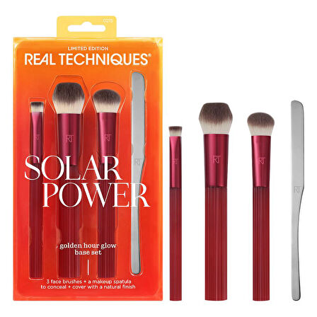 Real Techniques RT-021561 Solar Power Golden Hour Limited Edition Makyaj Fırça Seti