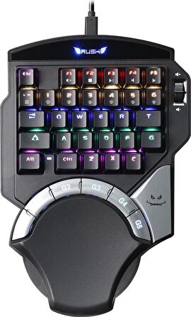 Rush Haymaker RK95 RGB Mekanik Oyuncu Klavyesi Keypad