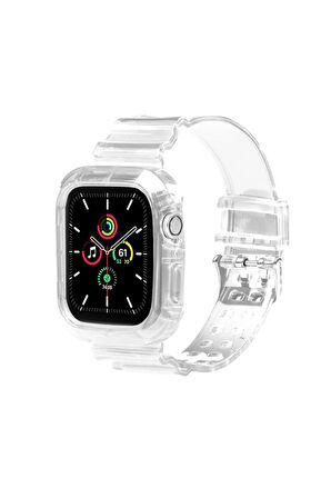 Apple Şeffaf Saat Kordonu, 38,40,41 Mm