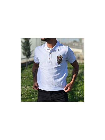 Nakışlı Polo Yaka