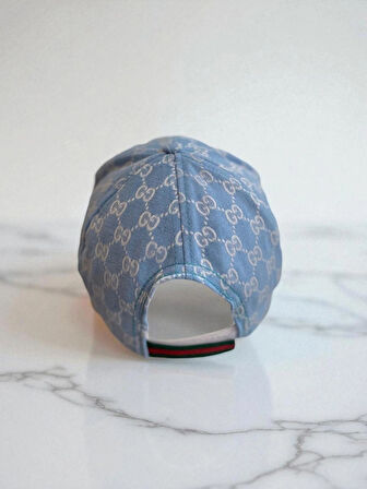 Arkası Cırtlı Ayarlanabilir Erkek-kadın Sade Spor Şapka-Mavi