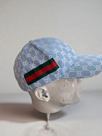 Arkası Cırtlı Ayarlanabilir Erkek-kadın Sade Spor Şapka-Mavi