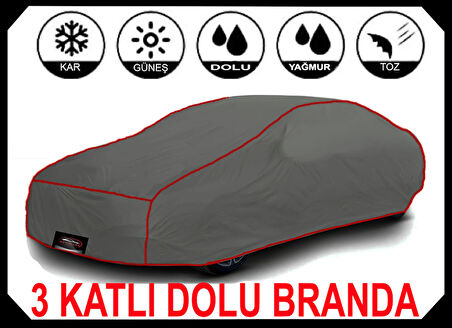 3 Katlı Dolu Darbe Koruyucu HYUNDAİ ACCENT Araba Brandası oto branda araba çadırı