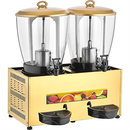 Remta Gold Çiftli 20+20 L Soğutuculu Şerbet Ayran Makinesi