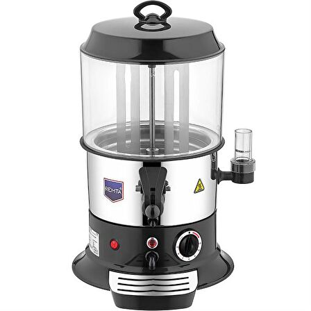 Remta Siyah Model Karıştırıcılı 5 Litre Sıcak İçecek Makinesi
