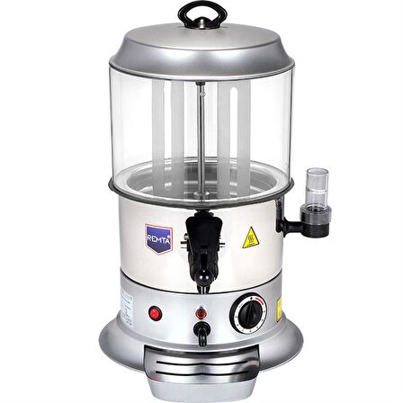 Remta Silver Model Karıştırıcılı 5 Litre Sıcak İçecek Makinesi