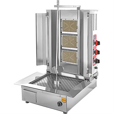 Remta 3 Radyanlı Alttan Motorlu LPG Tüplü Döner Ocağı