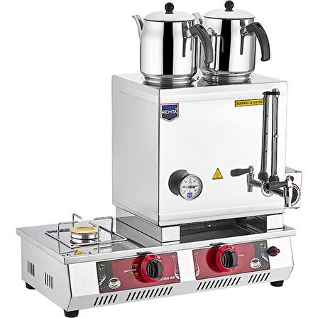 Remta 40 Model 2 Demlikli LPG(CE) + Elektrikli Çay Ocakğı 29 lt