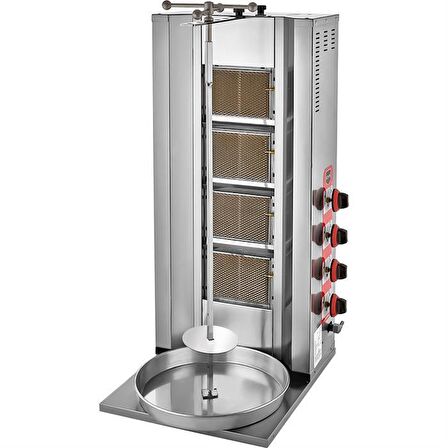 Remta 4 Radyanlı LPG (CE) Döner Ocağı