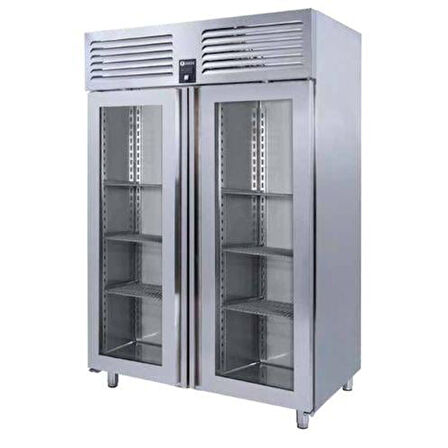 Iceinox Dik Tip Snack Buzdolabı 2 Cam Kapılı