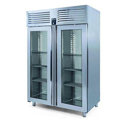 Iceinox Dik Tip Snack Derin Dondurucu 2 Cam Kapılı