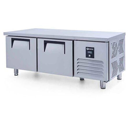 Iceinox Pişirici Altı Derin Dondurucu 190 Lt 304 Çelik Kaliteli 2 Kapılı