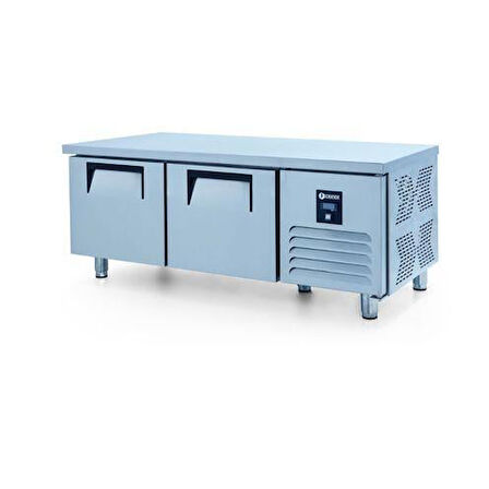 Iceinox Pişirici Altı Derin Dondurucu 190 Lt 304 Çelik Kaliteli 2 Kapılı