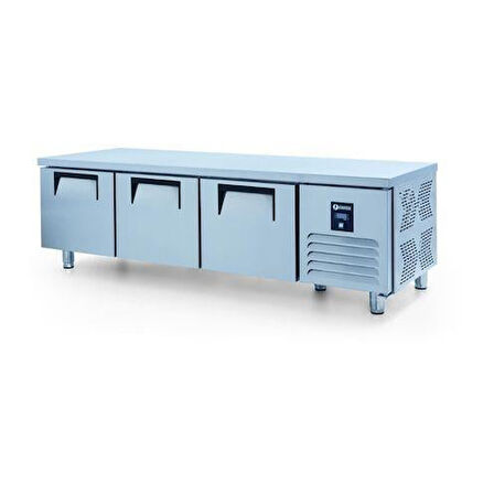 Iceinox Pişirici Altı Derin Dondurucu 330 Lt 304 Çelik Kaliteli 3 Kapılı