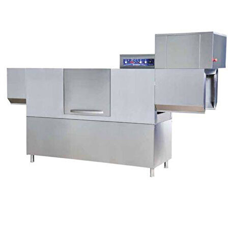 Maksan Konveyörlü Tip Bulaşık Yıkama Makinesi 3000 Tabak Kapasiteli