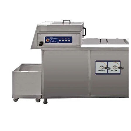 Maksan Sebze Yıkama Makinesi 150-300 Kg Kapasiteli