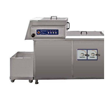 Maksan Sebze Yıkama Makinesi 300-600 Kg Kapasiteli