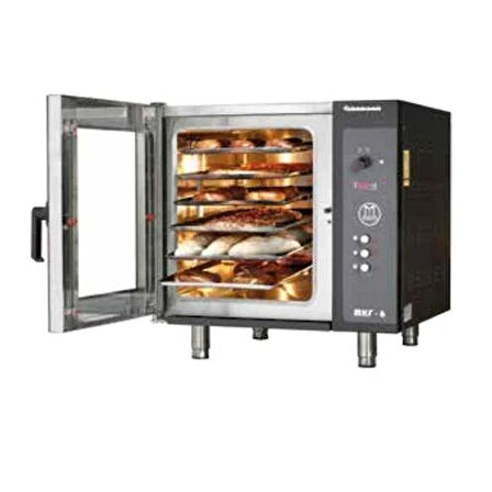 Maksan Elektrik Isıtmalı 6 Tepsili Konveksiyonlu Patisseri Fırın