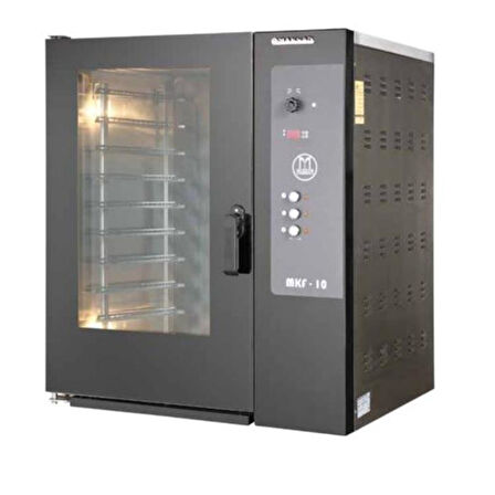 Maksan Elektrik Isıtmalı 10 Tepsili Konveksiyonlu Patisseri Fırın
