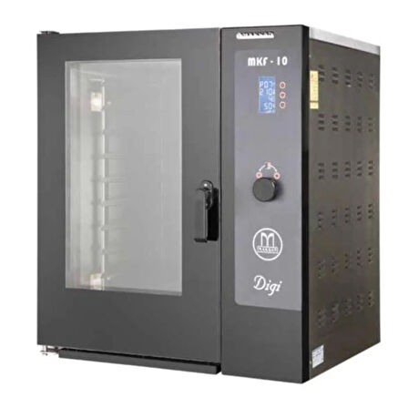 Maksan Elektrik Isıtmalı Dijital 10 Tepsili Konveksiyonlu Patisseri Fırın