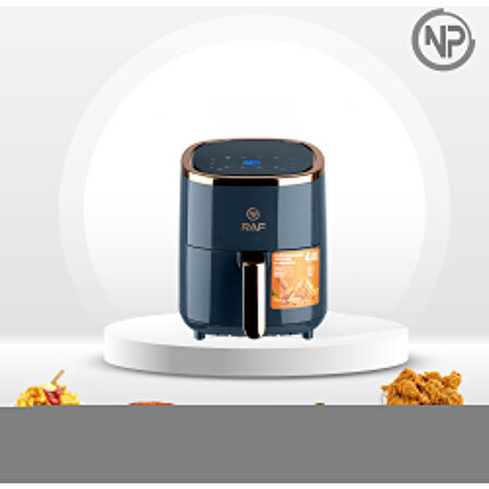 Npo Raf R5007 Dokunmatik Ekran 4.0l Airfryer 1500W Yağsız Kızartma & Sıcak Hava Fritözü