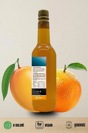 Mango-portakal Yoğun Aromalı Konsantre Şurup 750 ml