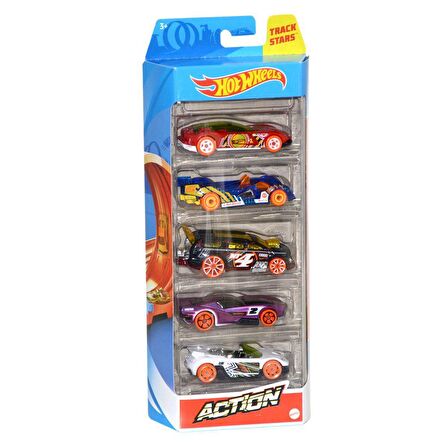 Hot Wheels 5'li Araba Seti +3 yaş FABBATOYS