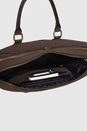 Adam Boxes Laptop ve Evrak Çantası Empresario - Kahverengi