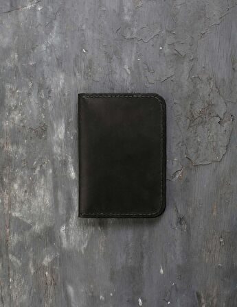 Adam Boxes Pasaport Kılıfı N-Voyager - Siyah