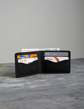 Adam Boxes Cüzdan N-Plenty - Siyah