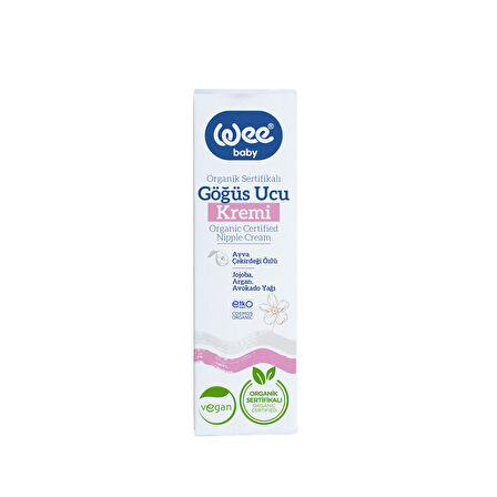 Wee Baby Organik Göğüs Ucu Kremi 30 ML