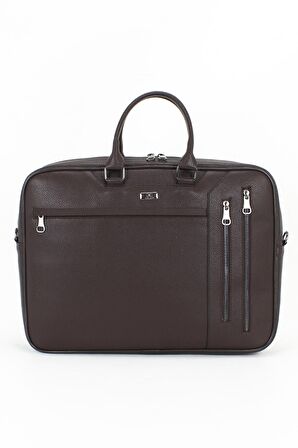 Case Club Laptop Evrak Çantası 17''-17,3 inç Laptop Bölmeli Omuz Askılı Mat Destekli