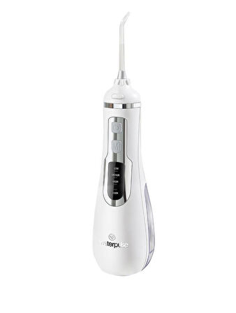 WaterPulse WP-V500-W Water Flosser Taşınabilir, Şarjlı, Masajlı, Diş Protez Bakım ve Ağız Duşu-Beyaz